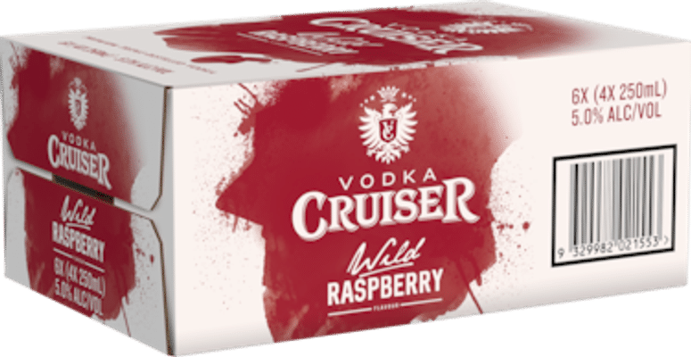 Vodka Cruiser Wild Raspberry Can