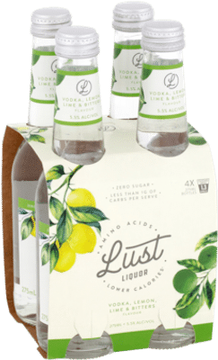 Lust Liquor Vodka Lemon Lime & Bitters RTD