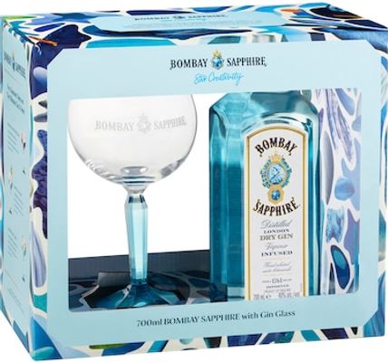 Bombay Sapphire Gin & Goblet Gift Pack