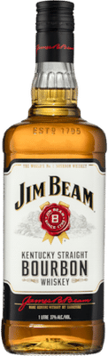 Jim Beam White Label Kentucky Straight Bourbon Whiskey American Whiskey