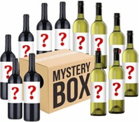 $54 for 12 Mystery Wine Bottles in Mixed Red, White, Shiraz, Chardonnay and Sauvignon Blanc Semillon (Dont Pay $129)