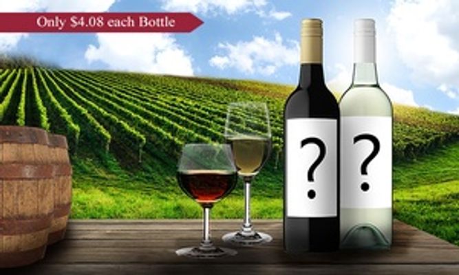 $49 for a Mystery 12-Bottle Wine Case: Shiraz, Merlot, Sauvignon Blanc Semillon, Moscato or Chardonnay (Dont Pay $179)