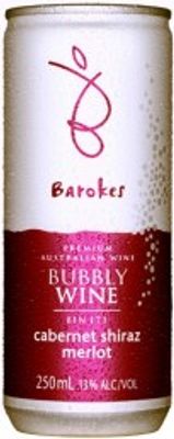 Barokes Bubbly Cabernet Shiraz Merlot Bin 171  250 ml24 Pack
