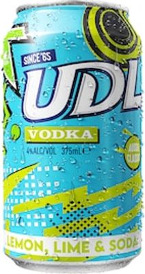 UDL Vodka Lemon Lime & Soda Cans
