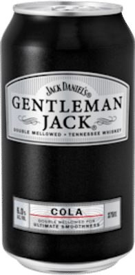Gentleman Jack Rare Tennessee Whiskey & Cola 375mL