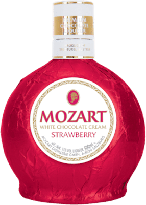 Mozart White Chocolate Cream Strawberry 500mL
