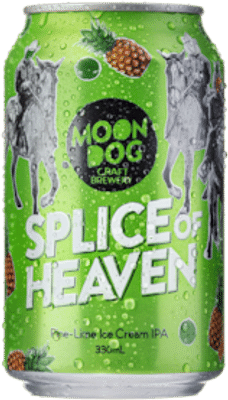 Moon Dog Splice of Heaven Pine Lime Ice Cream IPA Cans