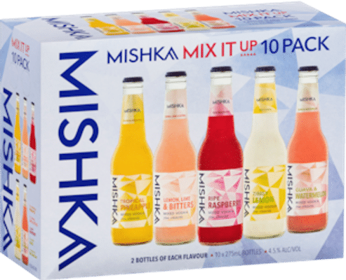 Mishka Vodka Mix It Up 10 pack