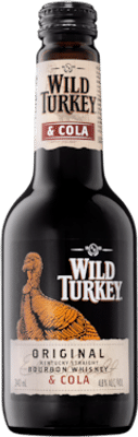 Wild Turkey Bourbon & Cola Bottle 340mL