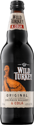 Wild Turkey Bourbon and Cola Bottles