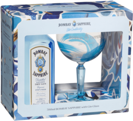 Bombay Sapphire London Dry Gin Gift Pack