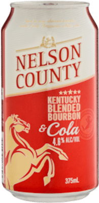 County Bourbon & Cola Cans 10 Pack