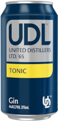 UDL Gin & Tonic Cans 375mL