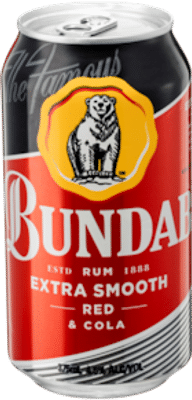 Bundaberg Red Rum and Cola Cans 375mL