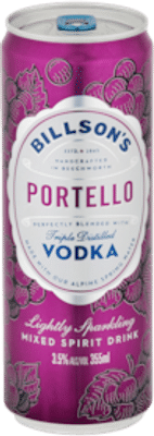 Billsons Vodka With Portello
