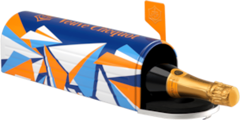 Veuve Clicquot Brut Yellow Label Limited Edition Mail Box