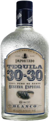 30-30 Tequila Blanco 100% Agave