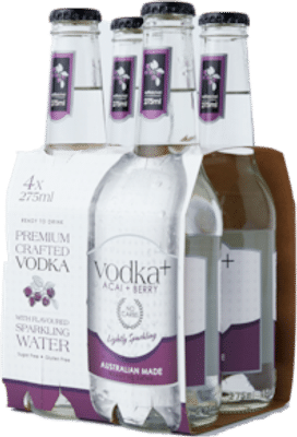 Vodka Plus Acai + Berry 275mL
