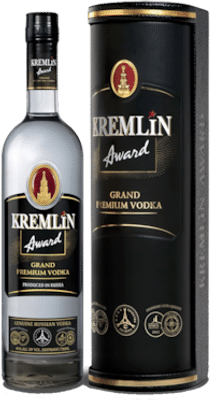 Kremlin Award Grand Premium Vodka in Leather Box