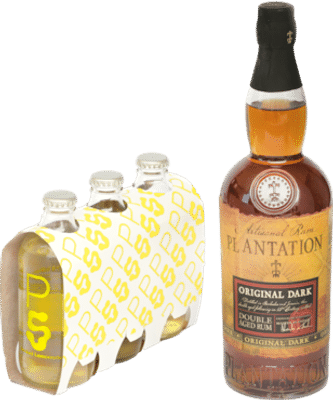Plantation x PS Soda Original Dark Rum & Smoked Lemonade Picnic Pack