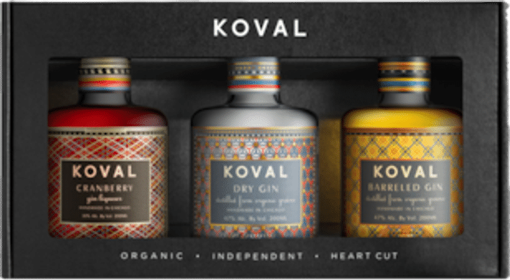 Koval 3 Gin Gift Pack 3x2