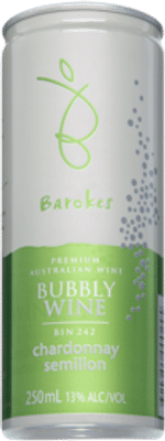Barokes Bubbly Chardonnay Semillon Bin 242 250mL
