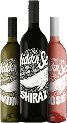 The Hidden Sea Shiraz Chardonnay & Rose Mixed 6 bottle Gift Pack