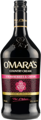 OMaras Strawberries & Cream Liqueur 700mL