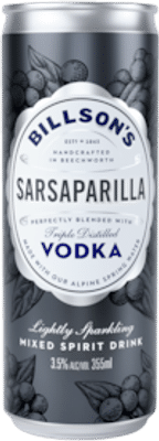 Billsons Vodka with Sarsparilla