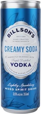 Billsons Vodka & Creamy Soda