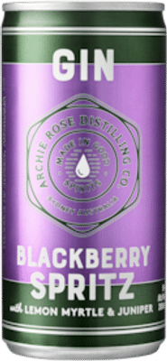Archie Rose Distilling Co. Gin Blackberry Spritz with Lemon Myrtle and Juniper