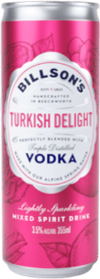 Bilsons Vodka With Turkish Delight