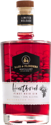 Bass & Flinders Distillery Heartbreak Pinot Noir Gin