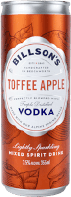 Billsons Vodka with Toffee Apple