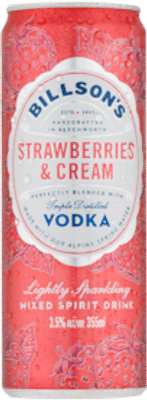 Billsons Vodka Strawberry & Cream