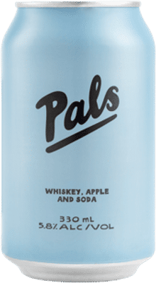 Pals Whiskey Apple & Soda Can