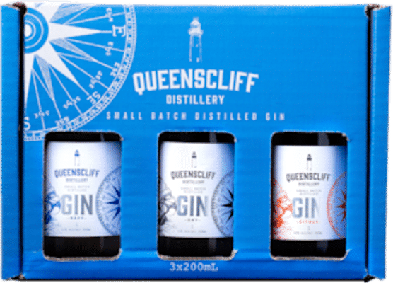 Queenscliff Distillery Gin Gift Pack (3 x )
