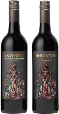 The Inventor Mixed Red Wine Pack Shiraz & Cabernet Sauvignon