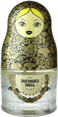Diamond Doll Russian Vodka - Gold