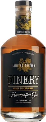 Finery Amber Elderflower Handcrafted Gin