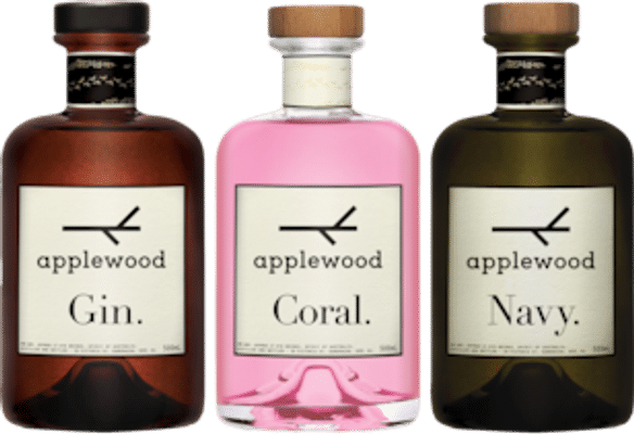 Applewood Gin Trio Pack