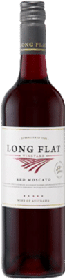 Long Flat Red Moscato 750mL x 12