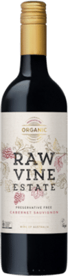 Raw Vine Estate Organic & Preservative Free Cabernet Sauvignon