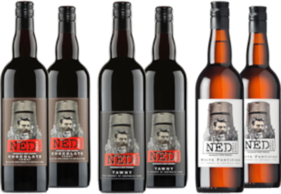 Ned Kelly Red Tawny & Chocolate Fortifieds 6x7