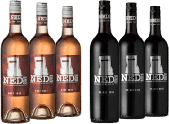 Ned Kelly Red Shiraz & Dust Rose 6x7