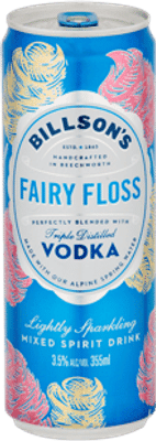 Billsons Vodka with Fairy Floss