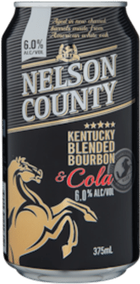 County 6% Bourbon & Cola Cans