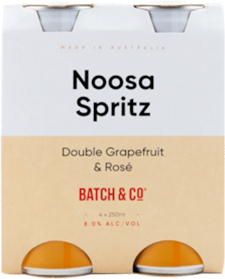 Batch & Co Noosa Spritz Double Grapefruit & Rose 250mL Cans