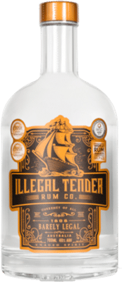 Illegal Tender Rum Co Barely Legal 700mL