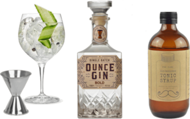 Mind Spirits & Co. Ounce Bold Gin & Cure Tonic Kit
